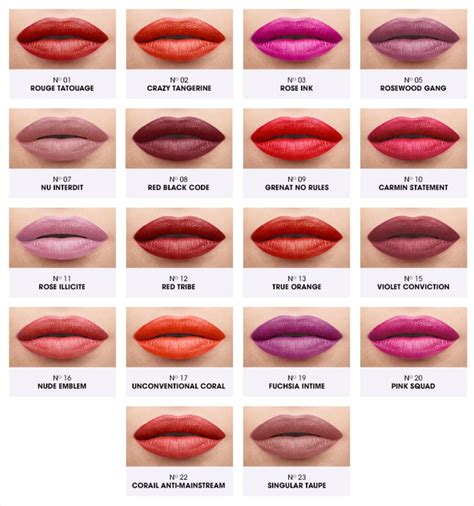 ysl tatouage couture swatches|ysl tatouage couture matte stain.